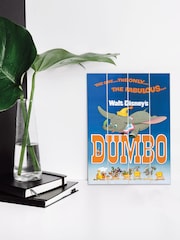 Pyramid International Blue Dumbo The Fabulous Wooden Wall Art - Image 2 of 3