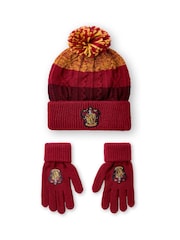 Vanilla Underground Adults Harry Potter Winter Hat and Gloves Set - Imagen 1 de 3