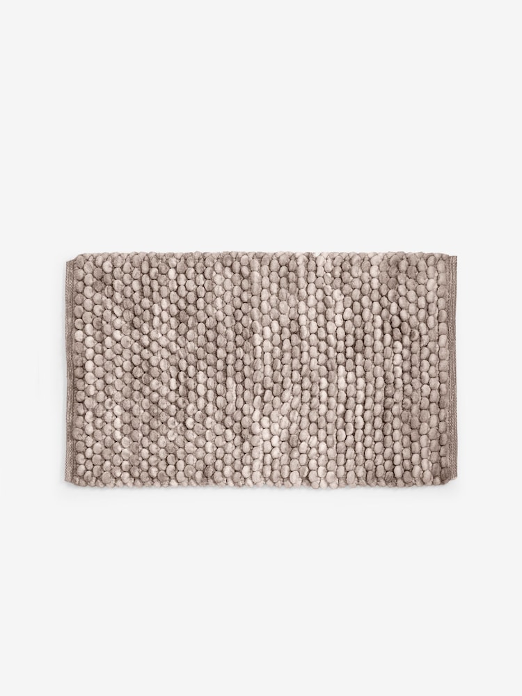 Mink Brown Giant Bath Bobble Mat - Image 3 of 3 Mink Brown Giant Bath Bobble Mat - Image 3 of 3