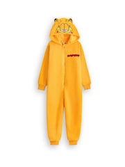 Vanilla Underground Orange Adult Garfield Unisex Onesie - Image 1 of 6