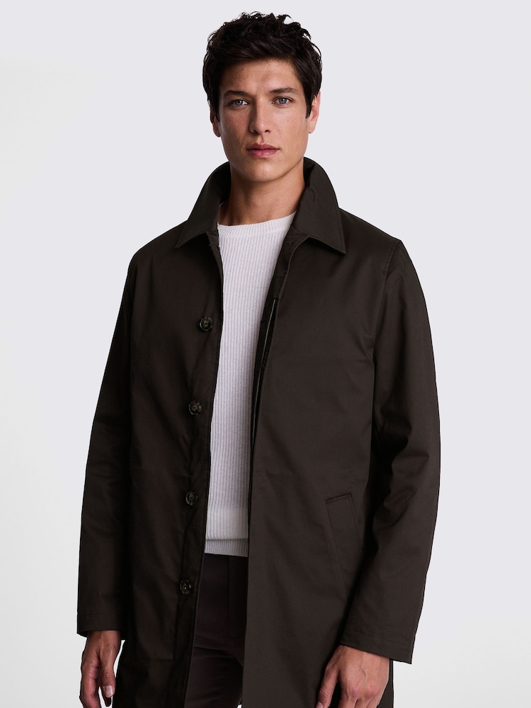 MOSS Brown Car Coat - Image 1 of 4 MOSS Brown Car Coat - Image 1 of 4