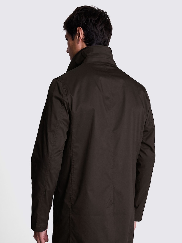 MOSS Brown Car Coat - Image 4 of 4