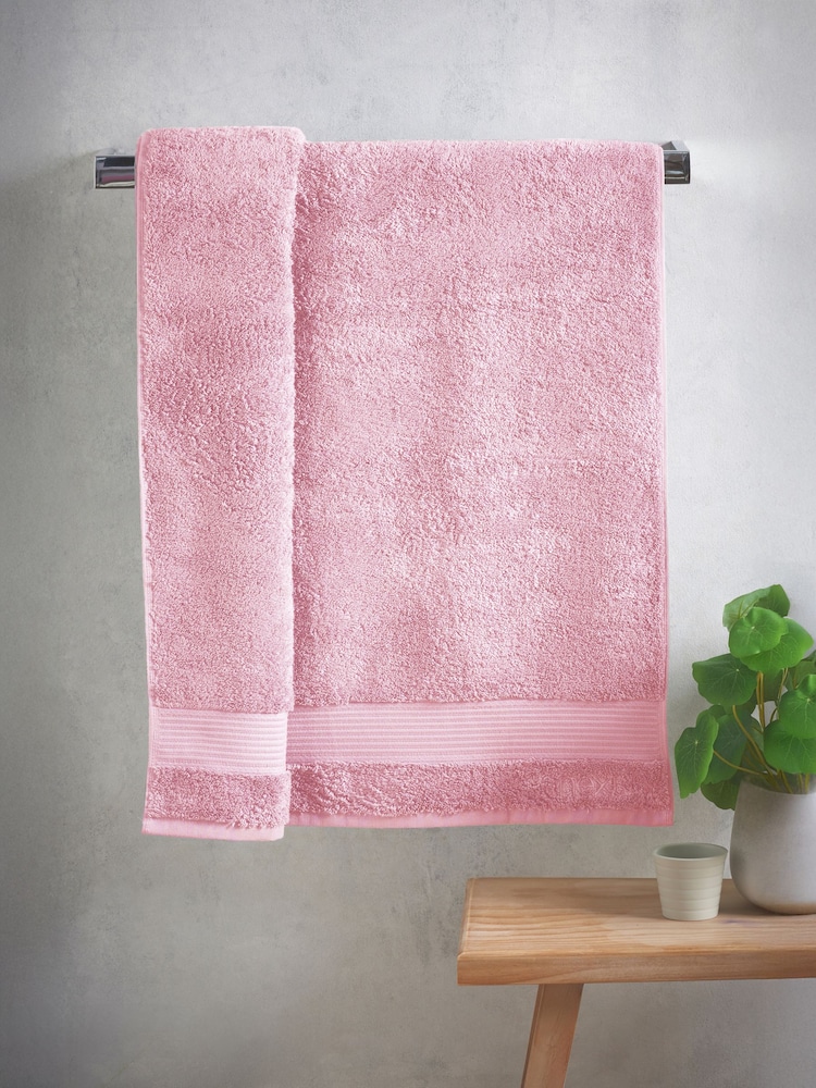 Pink Nectar Egyptian Cotton Towel - Image 2 of 6
