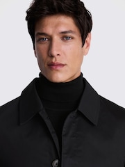 MOSS Black Car Coat - Image 3 of 4