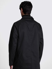 MOSS Black Car Coat - Image 4 of 4