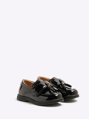 River Island Black Boys Patent Loafers - Image 2 of 5