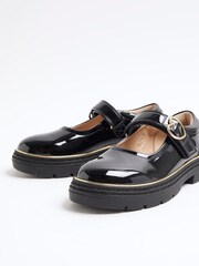 River Island Black Heart Mary Jane Shoes - Image 3 of 5