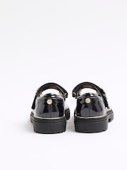 River Island Black Heart Mary Jane Shoes - Image 4 of 5