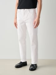 White Slim Fit Essential Stretch Jeans - Image 1 of 12