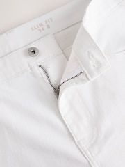 White Slim Fit Essential Stretch Jeans - Image 12 of 12