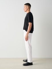 White Slim Fit Essential Stretch Jeans - Image 4 of 12