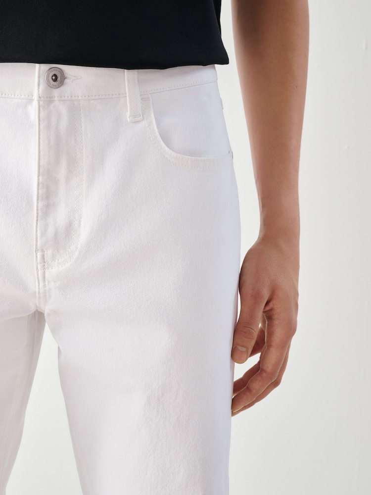 White Slim Fit Essential Stretch Jeans - Image 5 of 12