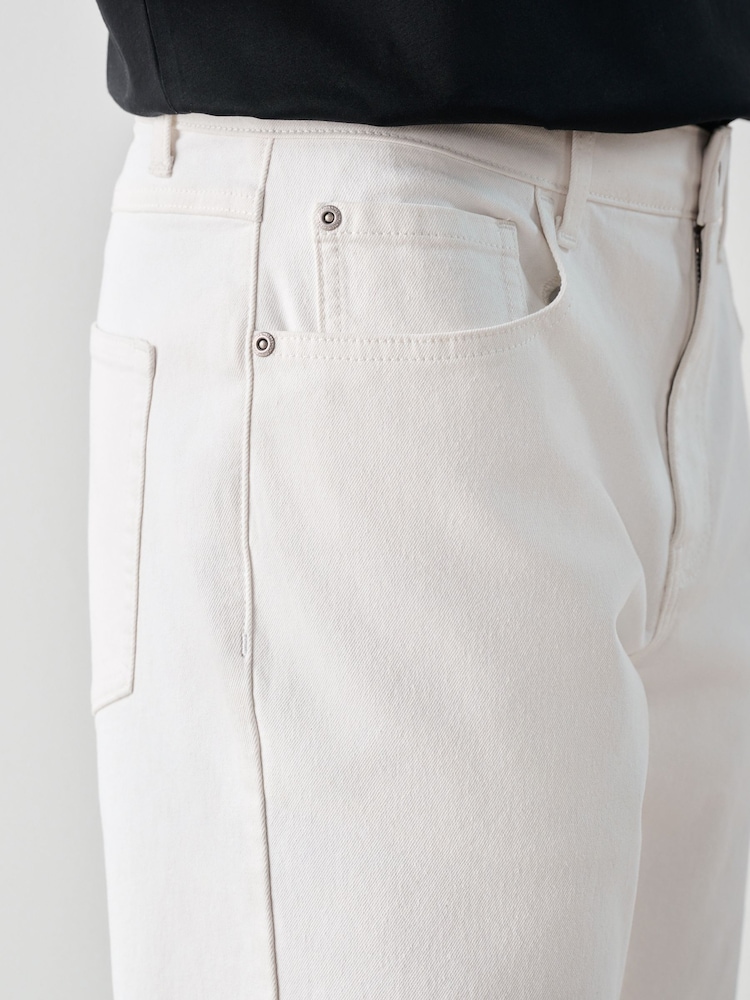 White Slim Fit Essential Stretch Jeans - Image 6 of 12