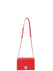 Christian Dior Red Diorama - Medium Leather Handbag - Image 4 of 6