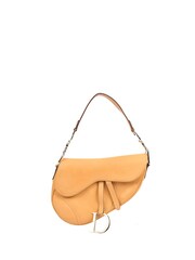 Christian Dior Brown Saddle Bag Calfskin Handbag - Image 1 of 6