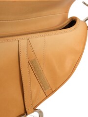 Christian Dior Brown Saddle Bag Calfskin Handbag - Image 6 of 6