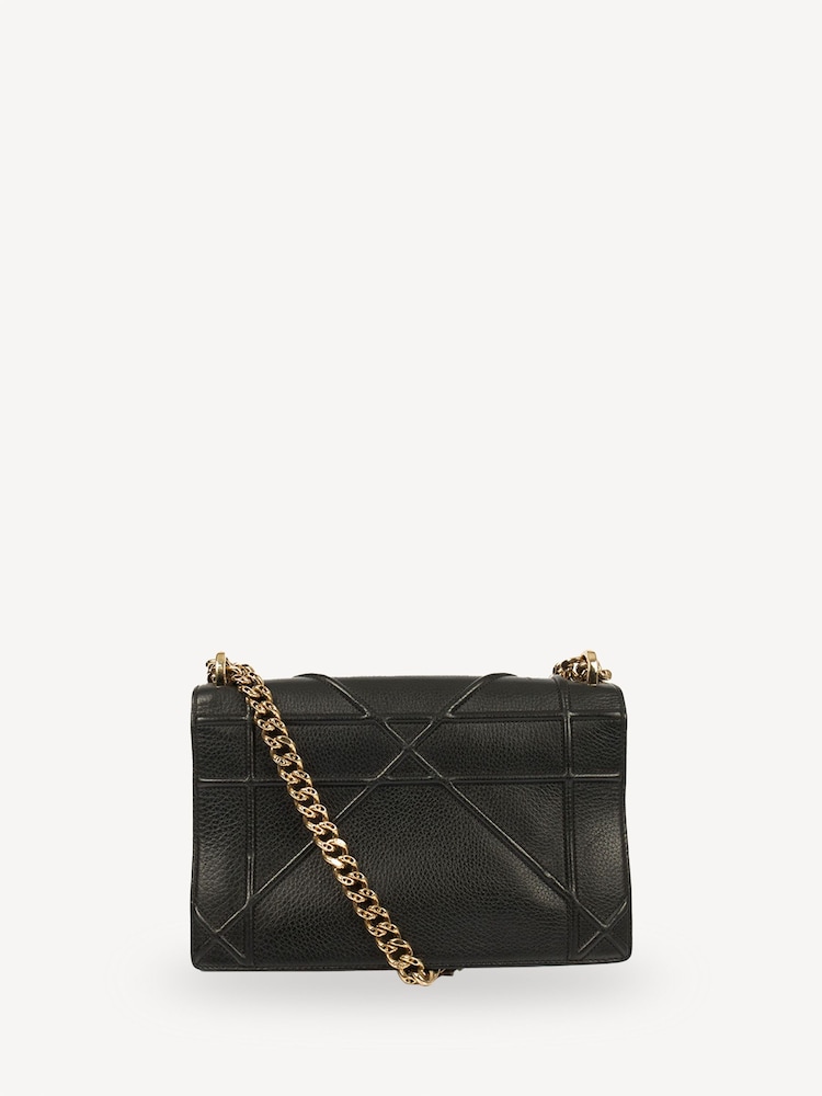 Christian Dior Black Diorama Medium Leather Handbag - Image 2 of 6