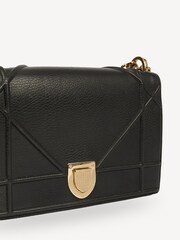 Christian Dior Black Diorama Medium Leather Handbag - Image 5 of 6