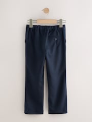 Navy Longer Length Standard Waist School Trousers (3-17yrs) - Image 2 of 6