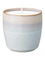 Denby Pink Quartz Rose Ceramic Candle Pot - Image 2 of 4