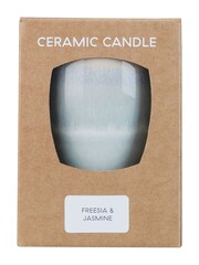 Denby Pink Quartz Rose Ceramic Candle Pot - Image 4 of 4