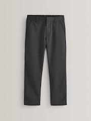 Grey 2 Pack Regular Leg Trousers (3-17yrs) - Image 2 of 7