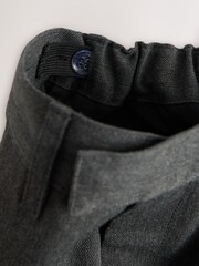 Grey Longer Length Standard Waist School Trousers (3-17yrs) - Image 4 of 6