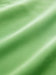 Green Lace Trim Satin Cami Top - Image 3 of 3