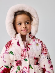 Baker by Ted Baker Shower Resistant Bubble Hem Padded Coat - Image 10 of 14