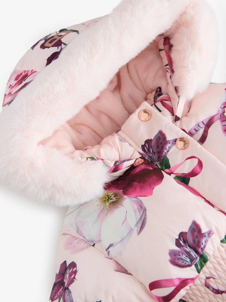Baker by Ted Baker Shower Resistant Bubble Hem Padded Coat - Image 11 of 13
