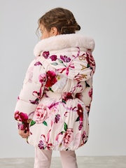 Baker by Ted Baker Shower Resistant Bubble Hem Padded Coat - Image 8 of 14