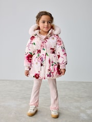 Baker by Ted Baker Shower Resistant Bubble Hem Padded Coat - Image 9 of 14