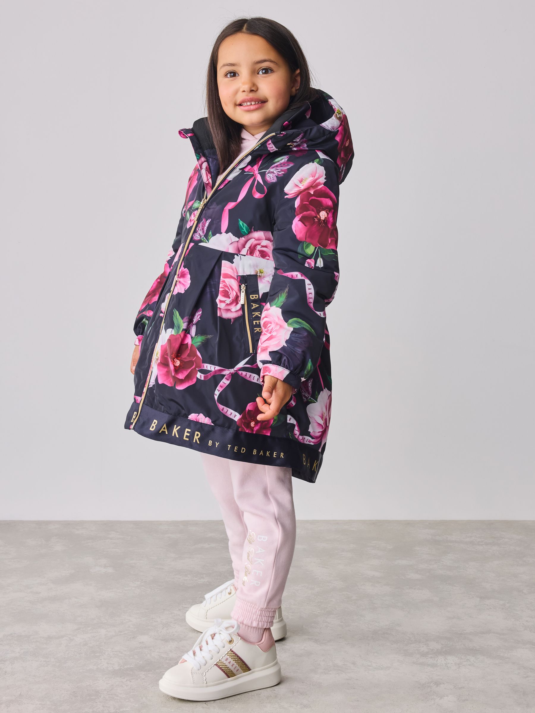 ted baker ペプラムウールジャケットコート 花柄 ted baker ペプラムウールジャケットコート 花柄