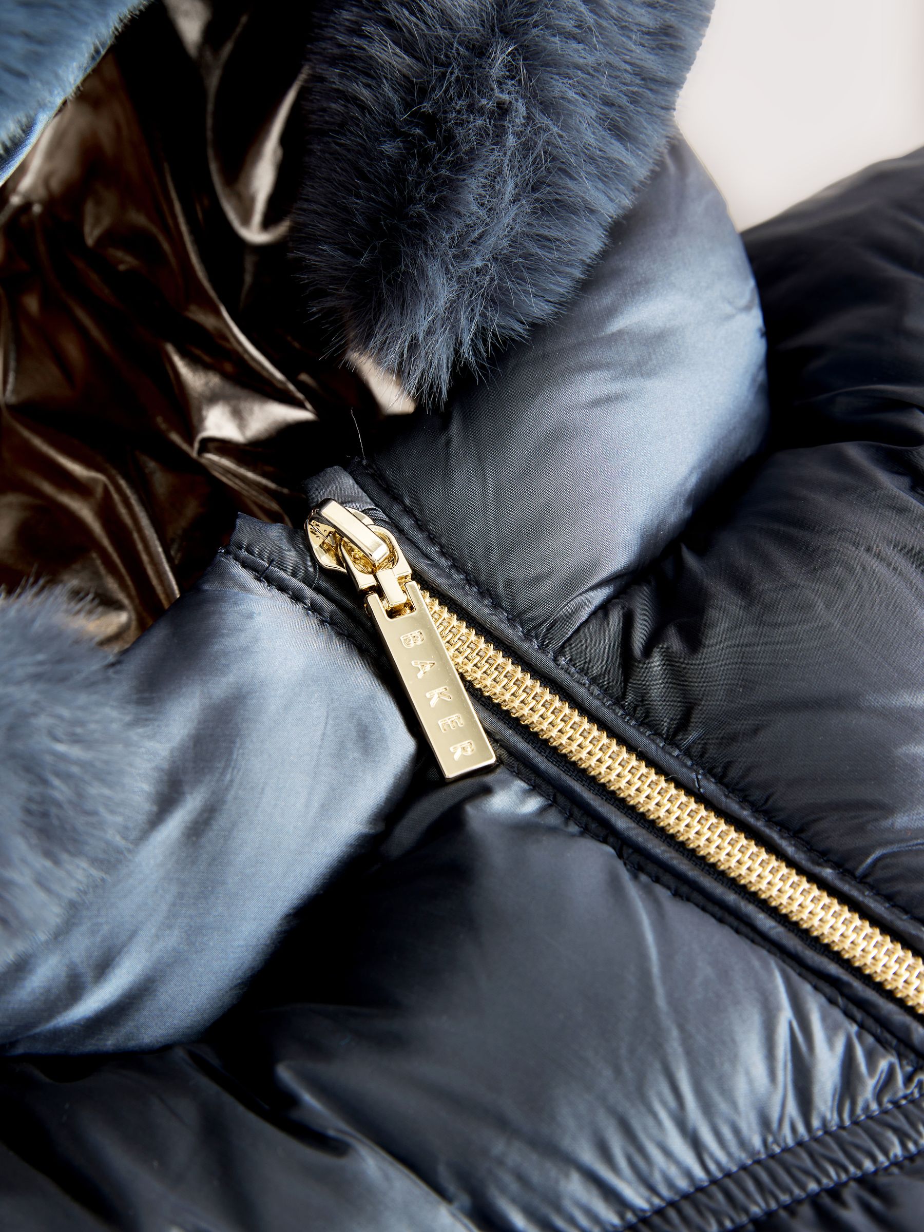 テッドベイカー　ケープコート Buy Baker by Ted Baker Shower Resistant Scallop Padded Coat With