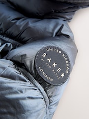 Baker by Ted Baker Shower Resistant Scallop Padded Coat With Detachable Bag - Image 20 of 22