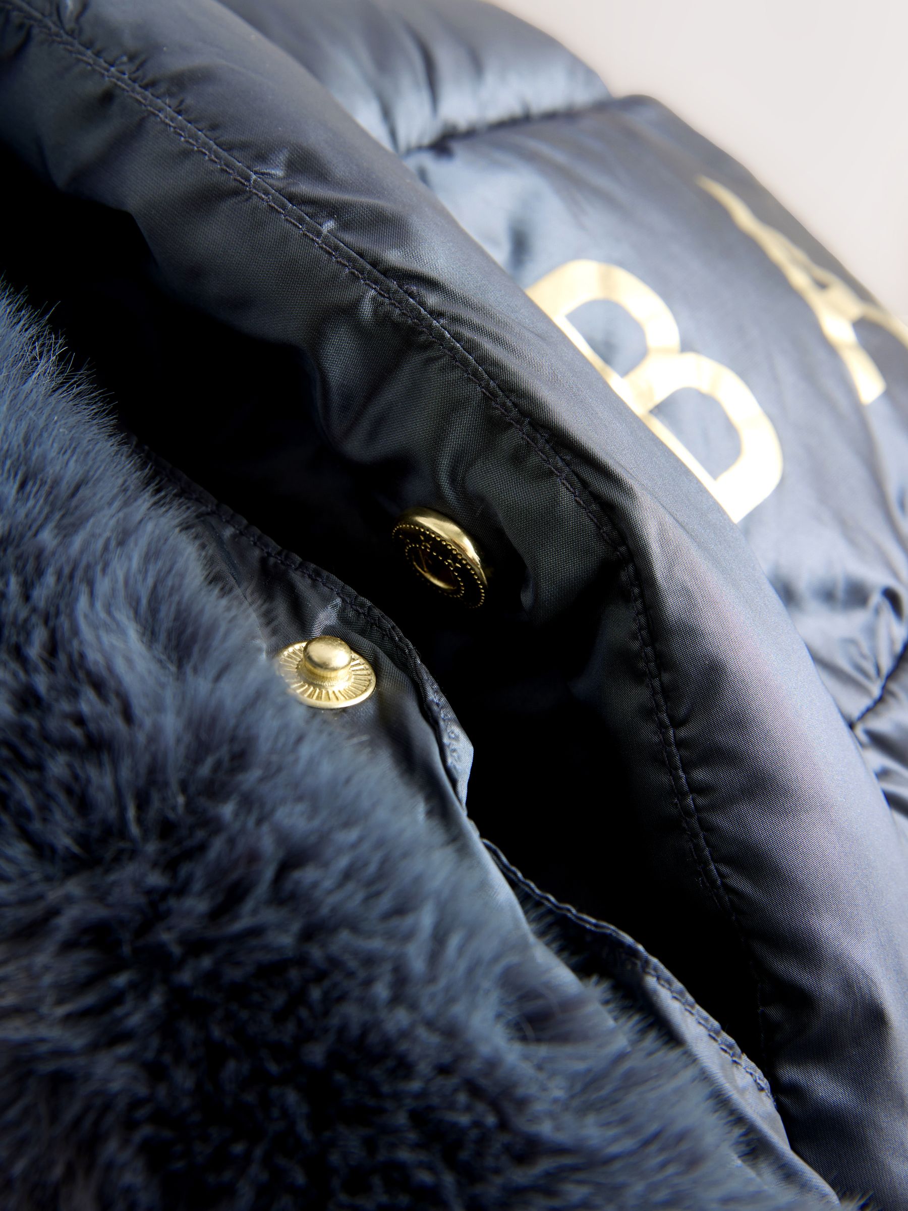 Buy Baker by Ted Baker Shower Resistant Scallop Padded Coat With