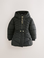 Baker by Ted Baker Shower Resistant Midweight Belted Padded Coat - Image 1 of 10