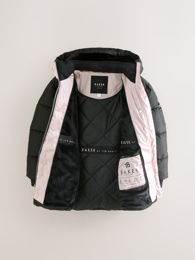 Baker by Ted Baker Shower Resistant Midweight Belted Padded Coat - Image 2 of 10