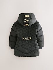 Baker by Ted Baker Shower Resistant Midweight Belted Padded Coat - Image 3 of 10