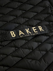 Baker by Ted Baker Shower Resistant Midweight Belted Padded Coat - Image 9 of 10