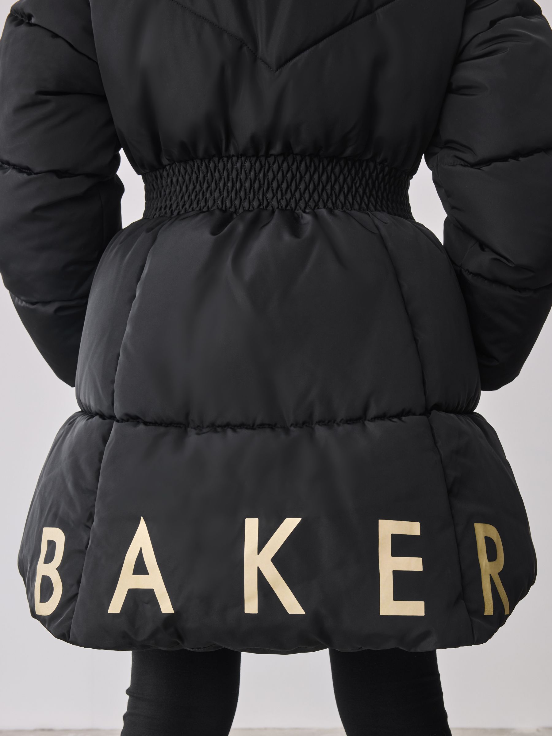 アウター Baker by Ted Baker Padded Coat Buy Baker by Ted Baker Shower Resistant Skirted Padded Black