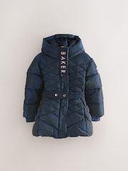 Baker by Ted Baker Shower Resistant Midweight Belted Padded Coat - Image 1 of 10