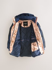 Baker by Ted Baker Shower Resistant Midweight Belted Padded Coat - Image 3 of 10