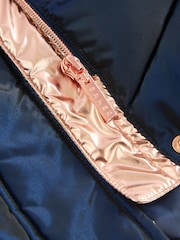 Baker by Ted Baker Shower Resistant Midweight Belted Padded Coat - Image 7 of 10