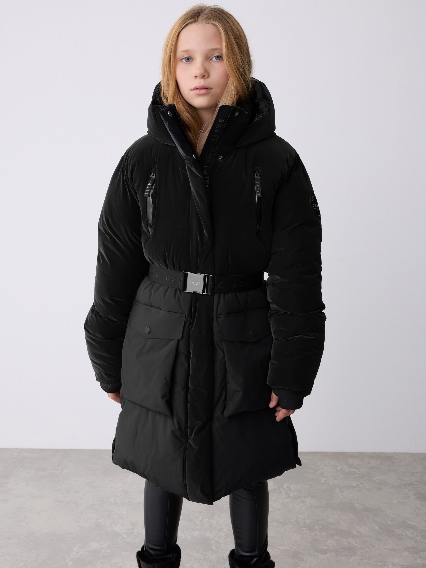 Buy Baker by Ted Baker Shower Resistant Longline Belted Padded