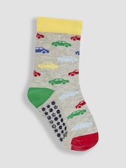 JoJo Maman Bébé Red 5-Pack Socks - Image 2 of 6
