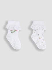 Komplet 2parov nogavic z vrtnicami JoJo Maman Bébé - Slika 1 iz 3