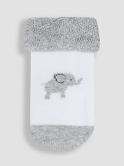 Jojo Maman Bébé 2er Pack Born In 2025 Babysocken - Bild 2 von 3