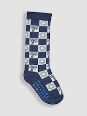 JoJo Maman Bébé Check 2-Pack Checkerboard Socks - Image 3 of 3