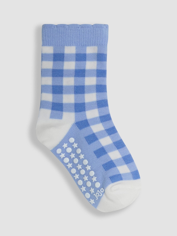 JoJo Maman Bébé Blue Socks 5 Pack - Image 2 of 6